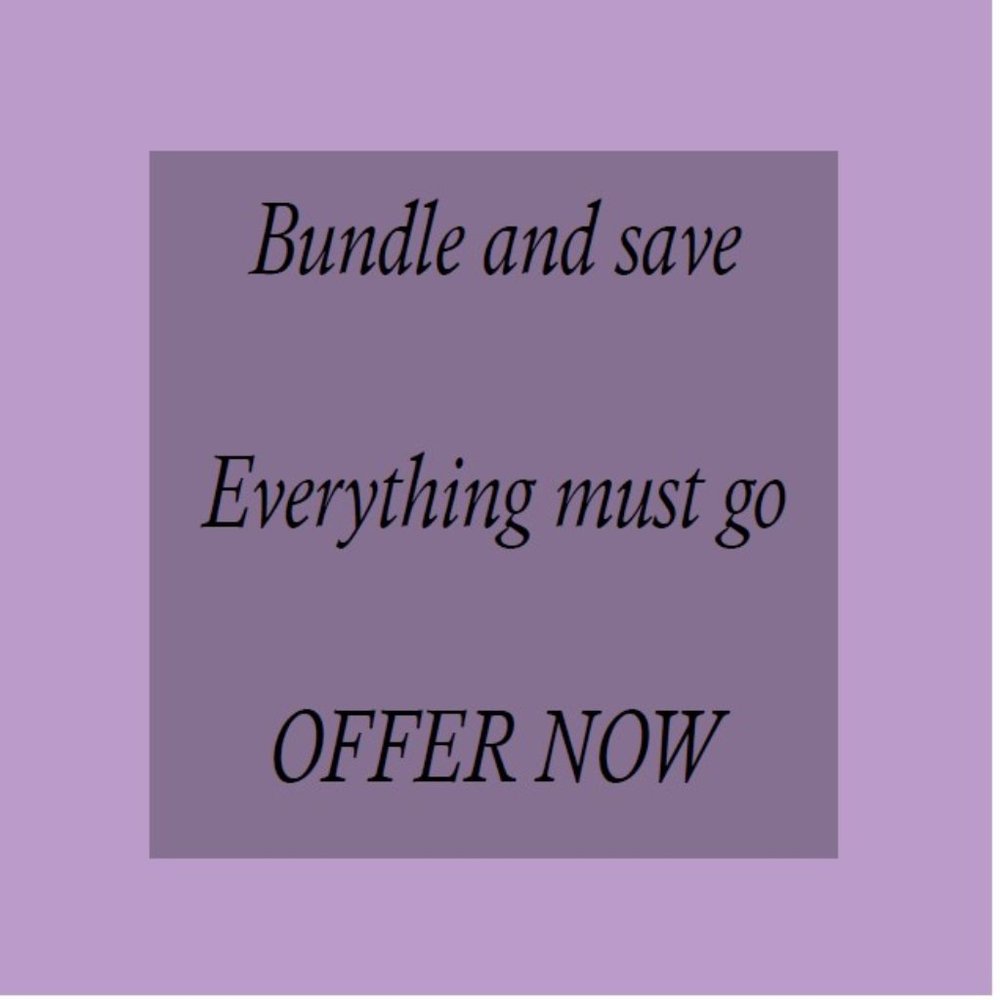 Welcome all reasonable offers